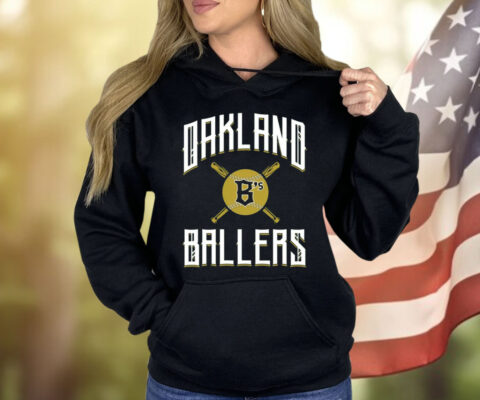Oakland Ballers Bat Logo Shirt