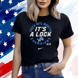 Lions 2023 Nfc North Champions It’s A Lock Shirt