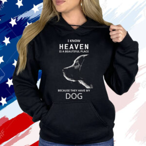 Keanu Reeves I Know Heaven Is A Beautiful Place Because They Have My Dog Shirt