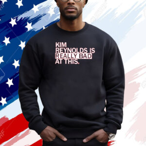 Kim Reynolds Is Really Bad At This Shirt