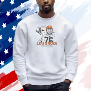 Browns Lou Groza Signature Shirt