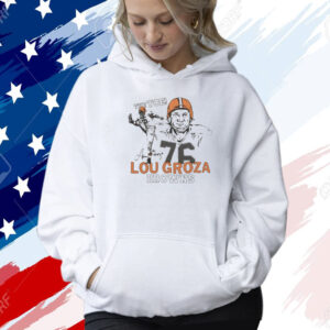 Browns Lou Groza Signature Shirt