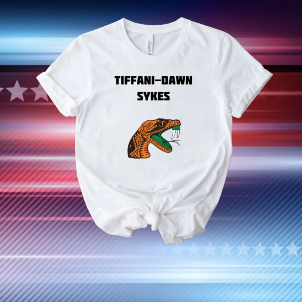 Famuathletics Tiffani-Dawn Sykes Florida A&M Rattlers T-Shirt