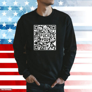 Fuck You QR Code Hoodie