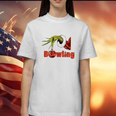 Grinch Hand Bowling Ugly Christmas Shirts