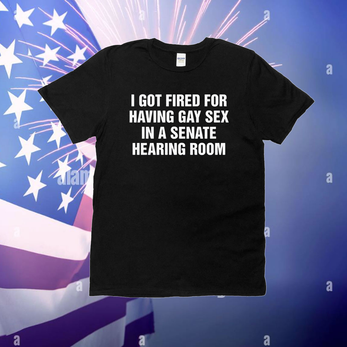 I Got Fired For Having Gay Sex In A Senate Hearing Room T-Shirt