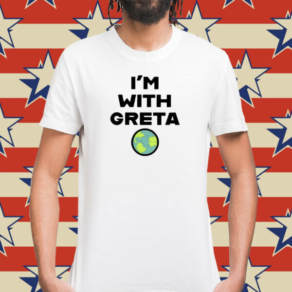 I’m With Great Planet Earth Green Climate T-Shirt
