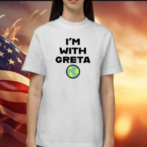 I’m With Great Planet Earth Green Climate T-Shirts