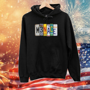 Menace License Plate Tee Shirt