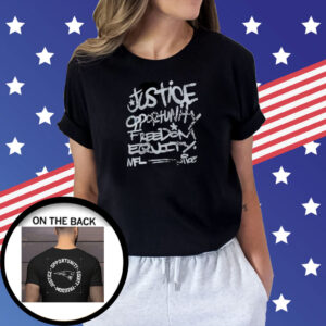 Patriots Justice Opportunity Equity Freedom T-Shirts