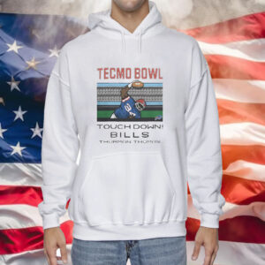 Tecmo Bowl Touch Down Bills Thurman Thomas Hoodie