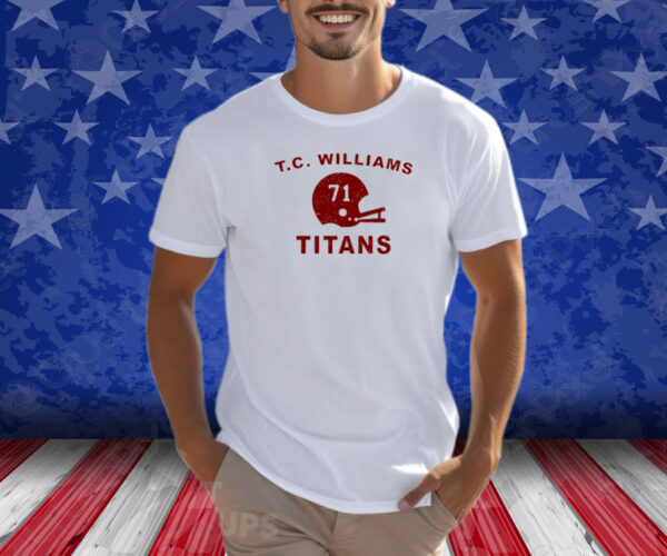 Jj Watt Wearing T.C. Williams Titans Shirt