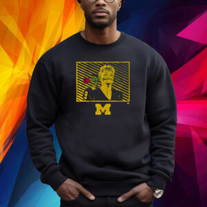 MICHIGAN FOOTBALL: J.J. MCCARTHY ROSE SHIRT