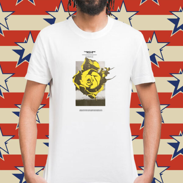 Official 21 Pilots Yellow Flower TShirt