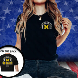 2024 National Championship Game Rose Bowl Michigan T-Shirt