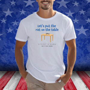 95.7 THE GAME: RAT ON THE TABLE SHIRT
