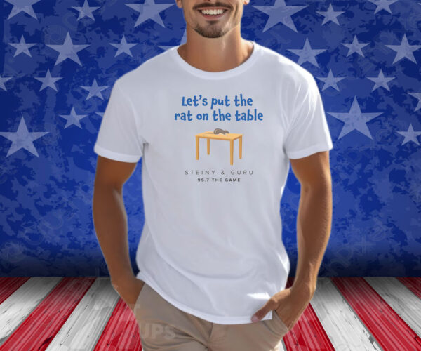 95.7 THE GAME: RAT ON THE TABLE SHIRT