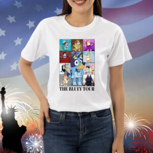 Bluey Eras Tour Swifties Merch Shirts