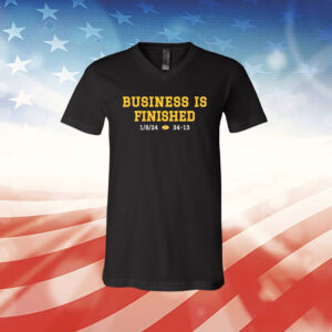 Business Is Finished Michigan 2023 National Champions Long Sleeve T-Shirts