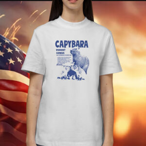 Capybara Rodent Genius T-Shirts