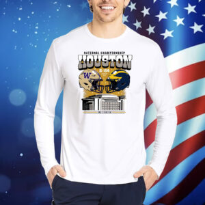 College Football Playoff 2024 National Championship Game Head to Head Stadium TShirts