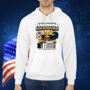 College Football Playoff 2024 National Championship Game Head to Head Stadium TShirt