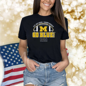 Football Playoff 2024 National Championship Game Michigan Team Slogan Shirts