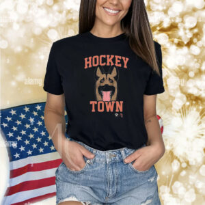 Hockey Town Dog Mask Shirts