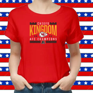 Kansas City Chiefs Kingdom 2023 Afc Champions Not Done TShirt