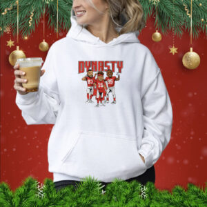 Mahomes, Kelce, and Jones Dynasty Kansas City Hoodie