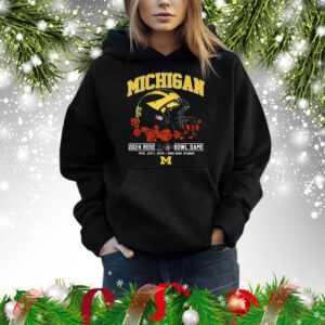 Michigan 2024 Rose Bowl Game Mon Jan 1 2024 Rose Bowl Stadium Hoodie