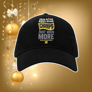 Michigan Rose Bowl Champions 2024 Just Won More hat