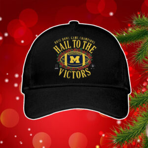 Michigan Rose Bowl Game Champions Hall To The Victors Hat Cap
