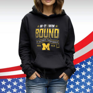 Michigan Wolverines Jordan Brand College Football Playoff 2024 National Championship Game TShirts