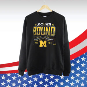 Michigan Wolverines Jordan Brand College Football Playoff 2024 National Championship Game TShirt