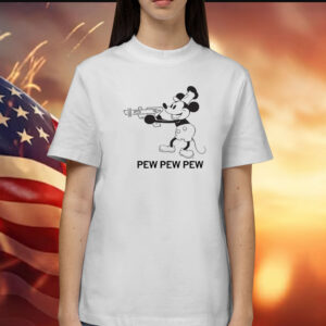 Mickey Pew Pew Pew STEAMBOAT T-Shirts