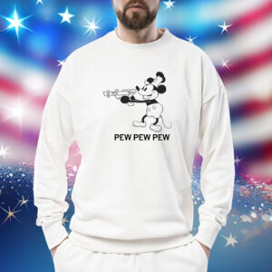 Mickey Pew Pew Pew STEAMBOAT Sweatshirt