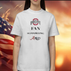 Ohio State Fan Supporting Crimson Tide T-Shirts