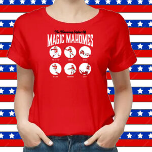 Patrick Mahomes Throwing Styles Shirts