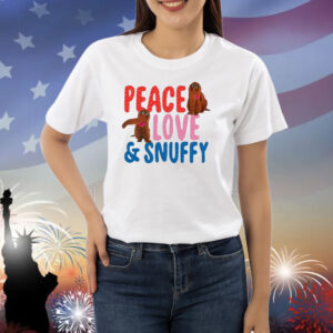 Peace Love & Snuffy TShirt