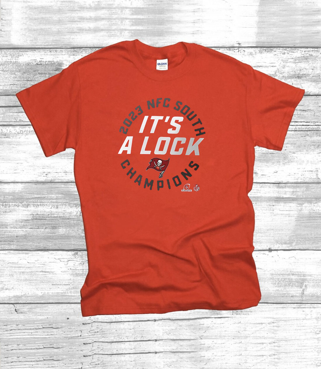 Tampa Bay Buccaneers 2023 Nfc South Division Champions Locker Room Trophy Collection Shirts