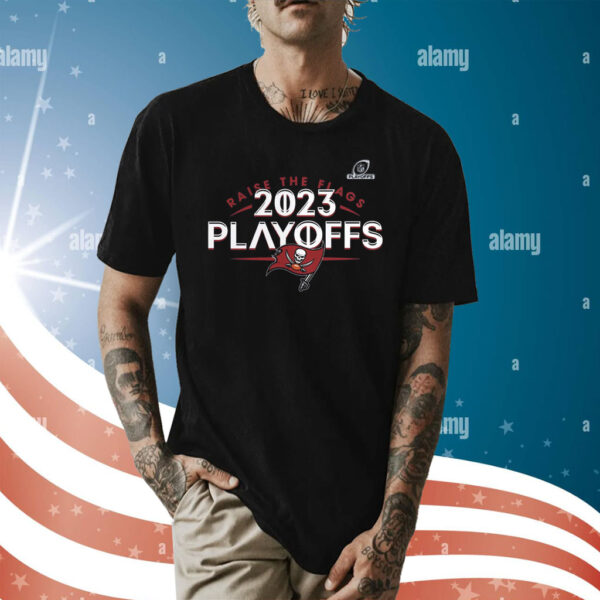 Tampa Bay Buccaneers Raise The Flags 2023 Nfl Playoffs T-Shirts