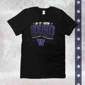 Washington Huskies College Football Playoff 2024 National Championship Game T-Shirts