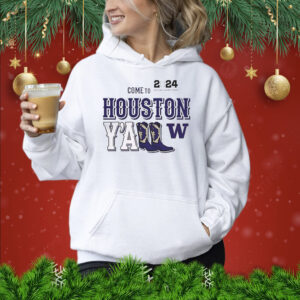 Washington Huskies Come To Houston Yall 2024 National Championship Hoodie
