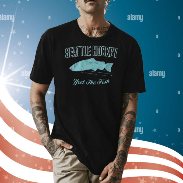 Yeet the Fish Seattle Hockey T-Shirts