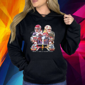 Super Bowl LVIII KC Chiefs Vs SF 49ers February 11 2024 Allegiant Stadium Shirt