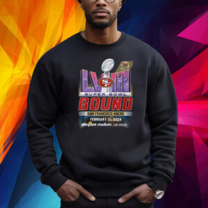 Super Bowl LVIII The Bound 49ers February 11 2024 Allegiant Stadium Las Vegas Shirt