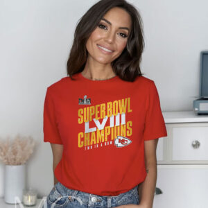 Kansas City Chiefs Super Bowl Lviii Champions Two In A Row TShirt