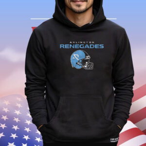 Arlington Renegades Ufl Vintage Helmet T-Shirt