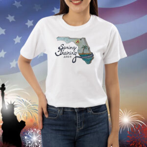 Atlanta Braves Tiny Turnip Girls 2024 Spring Training Grapefruit League Fringe Shirts